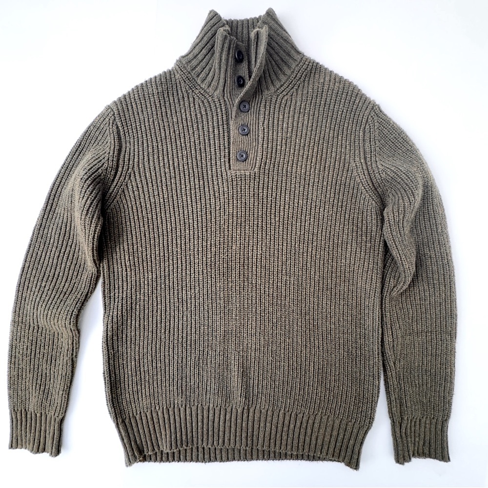 American Eagle Outfitters Olive Green Knit Sweater Men’s Small NWOT